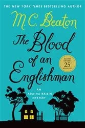 Book cover of The Blood of an Englishman by M. C. Beaton