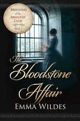 Book cover of The Bloodstone Affair by Emma Wildes