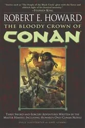Book cover of The Bloody Crown of Conan by Robert E. Howard
