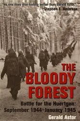 Book cover of The Bloody Forest by Gerald Astor