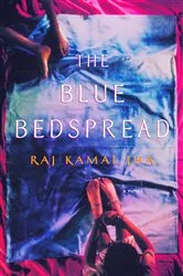 Book cover of The Blue Bedspread by Raj Kamal Jha