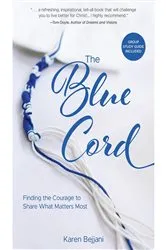 Book cover of The Blue Cord by Karen Bejjani