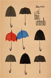 Book cover of The Blue Umbrella by DISNEY BOOK GROUP