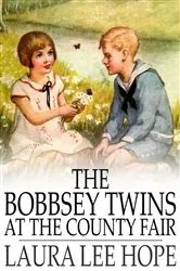 Book cover of The Bobbsey Twins at the County Fair by Laura Lee Hope