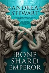 Book cover of The Bone Shard Emperor by Andrea Stewart