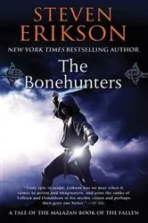 Book cover of The Bonehunters by Steven Erikson