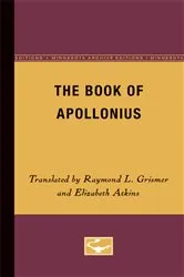 Book cover of The Book of Apollonius by Raymond L. Grismer