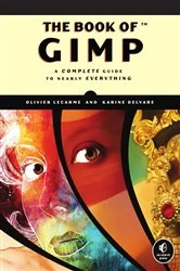 Book cover of The Book of GIMP by Olivier Lecarme