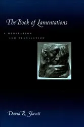 Book cover of The Book of Lamentations by David R. Slavitt