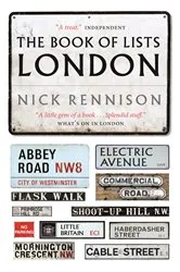 Book cover of The Book Of Lists London by Unknown