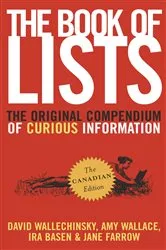 Book cover of The Book Of Lists by Unknown