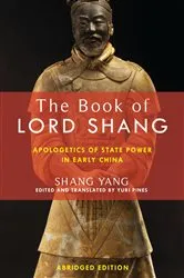 Book cover of The Book of Lord Shang by Yang Shang