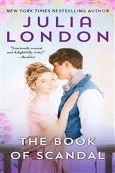 Book cover of The Book of Scandal by Julia London