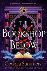 Book cover of The Bookshop Below by Georgia Summers