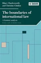 Book cover of The boundaries of international law by Hilary Charlesworth