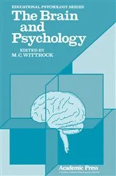 Book cover of The Brain and Psychology by M. C. Wittrock