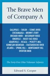 Book cover of The Brave Men of Company A by Edward S. Cooper