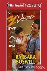 Book cover of THE BRENNAN BABY by Barbara Boswell