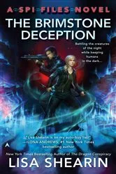 Book cover of The Brimstone Deception by Lisa Shearin