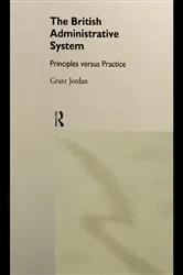 Book cover of The British Administrative System by Grant Jordan
