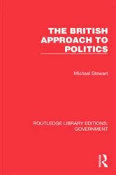 Book cover of The British Approach to Politics by Michael Stewart