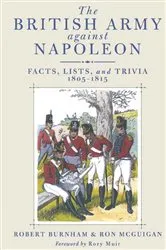 Book cover of The British Army Against Napoleon by Robert Burnham
