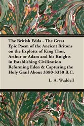 Book cover of The British Edda by L. A. Waddell