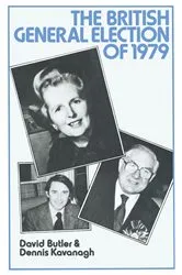 Book cover of The British General Election of 1979 by David Butler