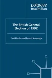 Book cover of The British General Election of 1992 by D. Butler