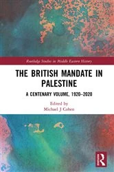 Book cover of The British Mandate in Palestine by Michael J Cohen