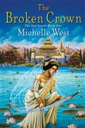 Book cover of The Broken Crown by Michelle West