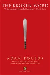 Book cover of The Broken Word by Adam Foulds