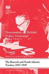 Book cover of The Brussels and North Atlantic Treaties, 1947-1949 by Tony Insall