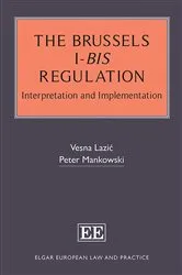 Book cover of The Brussels I-bis Regulation by Unknown