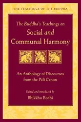 Book cover of The Buddha's Teachings on Social and Communal Harmony by Bodhi