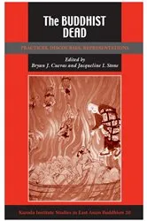 Book cover of The Buddhist Dead by Bryan J. Cuevas