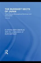 Book cover of The Buddhist Sects of Japan by E Steinilber-Oberlin