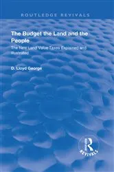 Book cover of The Budget, The Land And The People. by Lloyd George