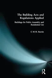 Book cover of The Building Acts and Regulations Applied by C.M.H. Barritt