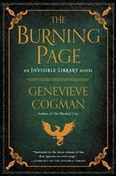 Book cover of The Burning Page by Genevieve Cogman
