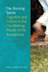 Book cover of The Burning Saints by Dimitris Xygalatas