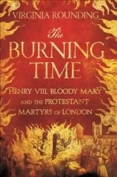 Book cover of The Burning Time by Virginia Rounding