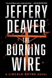 Book cover of The Burning Wire by Jeffery Deaver