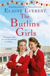Book cover of The Butlins Girls by Elaine Everest