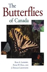 Book cover of The Butterflies of Canada by Ross Layberry