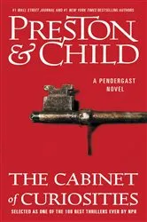 Book cover of The Cabinet of Curiosities by Douglas Preston