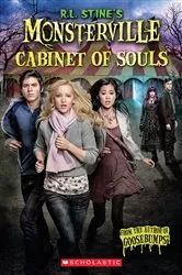 Book cover of The Cabinet of Souls (R.L. Stine's Monsterville #1) by R. L. Stine