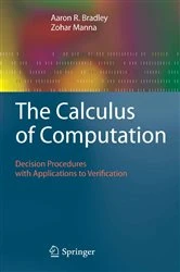 Book cover of The Calculus of Computation by Aaron R. Bradley
