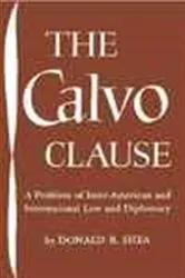 Book cover of The Calvo Clause by Donald Shea