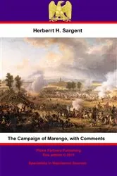 Book cover of The Campaign of Marengo, with Comments. by Unknown